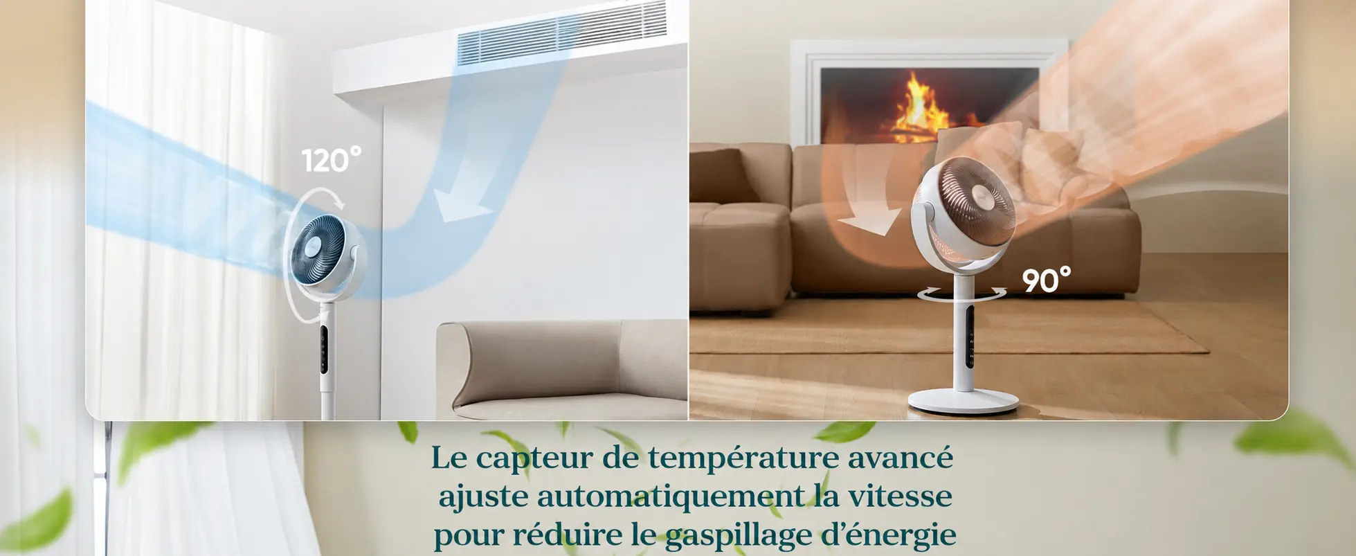 CirculAir 2-in-1 — 9 speeds and Eco mode