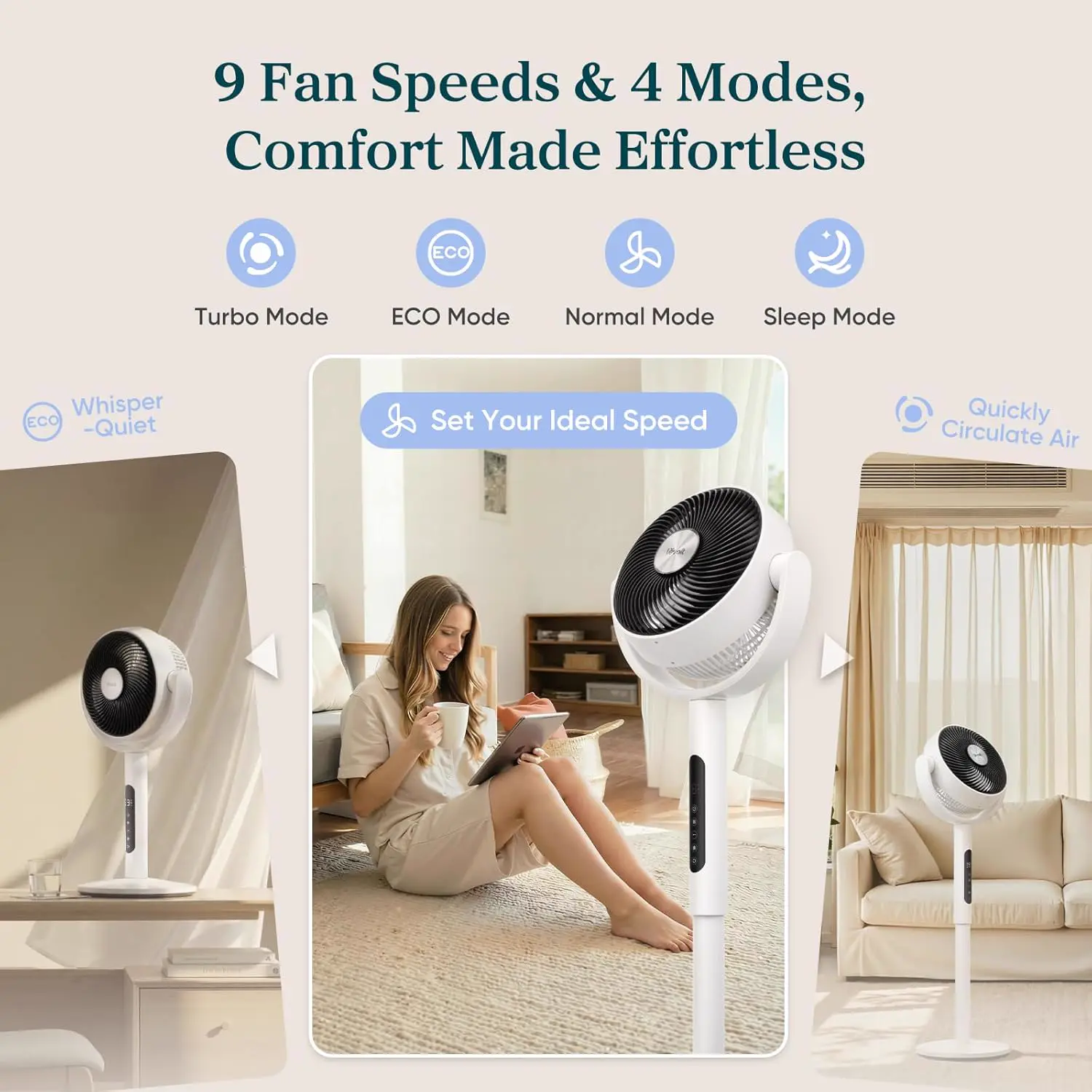 CirculAir 2-in-1 — 2-in-1 floor and table design — image 4